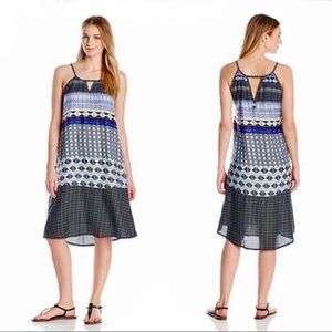 PRANA Nari Halter Dress in Mist Hi Lo Keyhole S